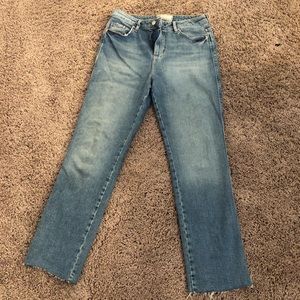 Free People Straight Leg Jeans